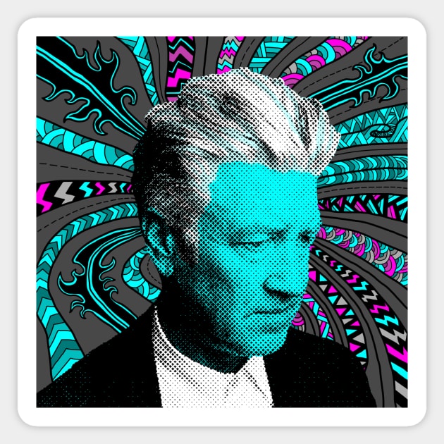 David Lynch Sticker by mattcave